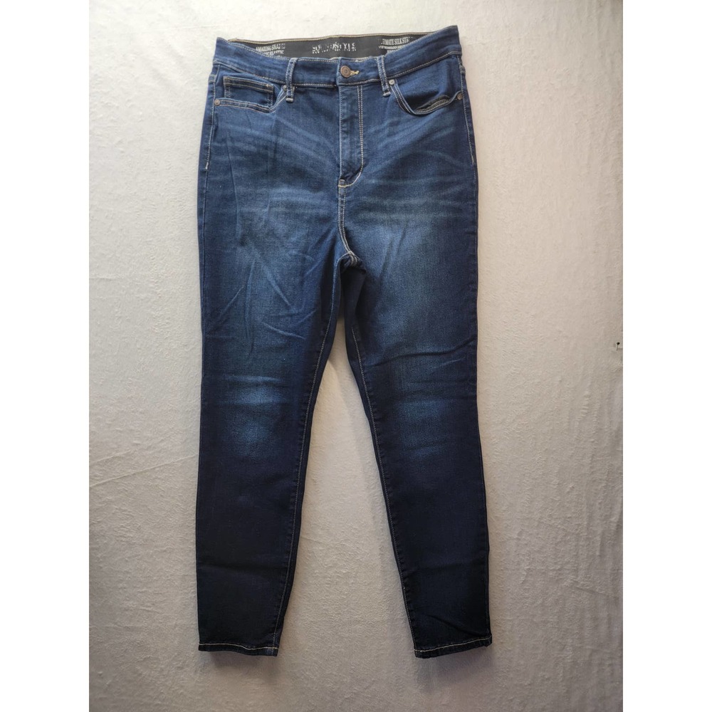 Sound/Style Women's Jeans High Rise, Shaper Sz 14